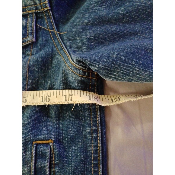 Old Navy Trucker Jean Jacket Size Medium Blue Denim Front Pockets Classi… - Picture 5 of 8